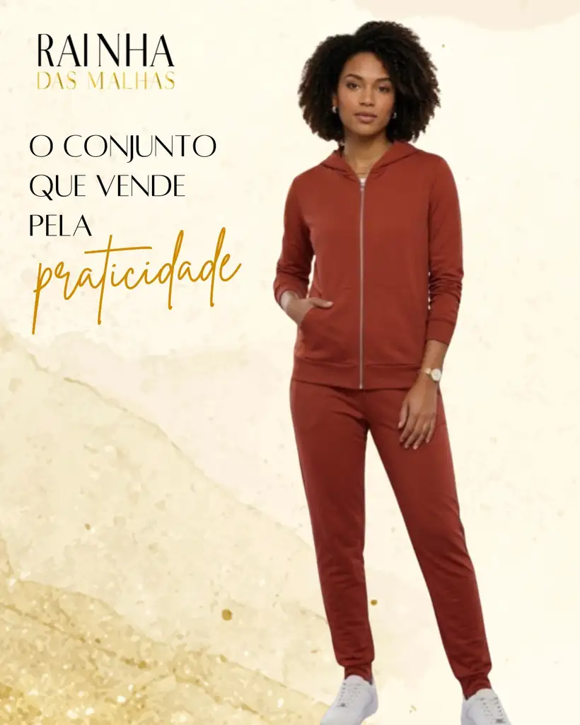 Conjunto Moletom Terra